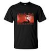 2025 Fantastici T-shirt Uomo Rosa Nero Di Depeche Mode Maglietta Casual Oversize T-shirt A Doppia Faccia Magliette Maschili Grafica