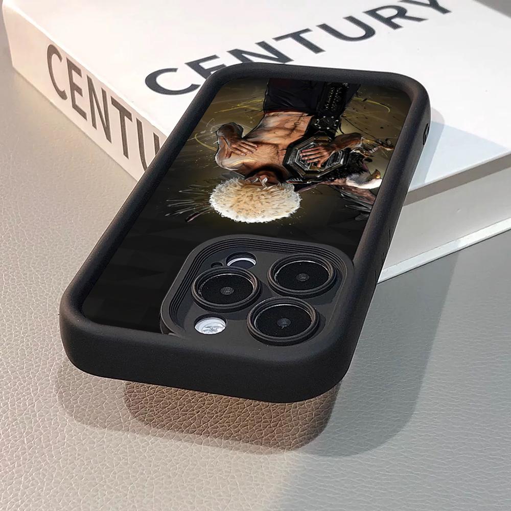 Husă de telefon Khabib Nurmagomedov pentru iphone 17 16 Air 15 14 13 11 12 Pro Max Plus Husa soft shell