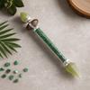 Shiva Lingam Wand, Green Aventurine