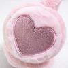 Winter Warm Plush Earmuffs for Women Girls Children Riding Ski Ear Protection Cartoon Cat Ear Cover Glitter Earflap Fur Soft