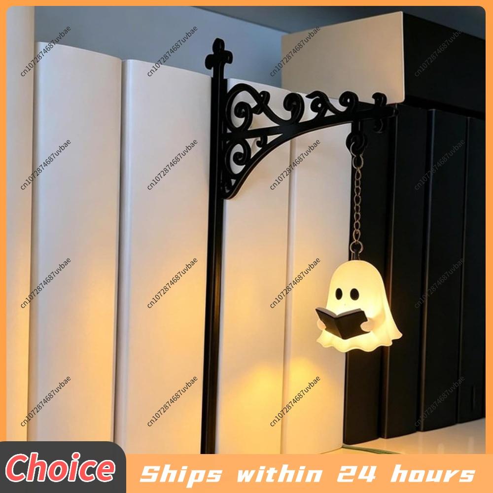 Bookshelf Lighting Library Lantern Decorative Reading Book Shelf Lights for Bookworms Antique Led Books Nook Lamp Ornament