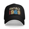 Vintage Th Birthday Gift Baseball Cap Running Hippie Sun Visor Hats Couple Women Fashion Custom Logo Baseball Caps