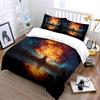 Glowing Tree Art Decoration Set Soft Comfortable Duvet Cover Bedding Set Included 1*Duvet Cover & 2*Pillowcases, Gift