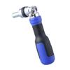 Ratchet Screwdriver 13-in-1 Multiple Bits Tool All In One Ratcheting Screwdriver Set with Flat Head Hexgonal Bits 12Bits