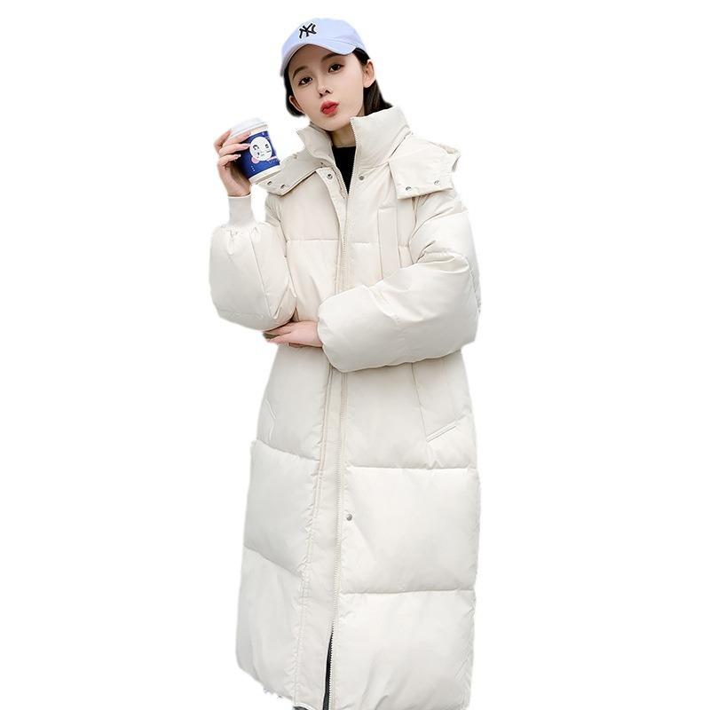 Thickened Bread Jacket, Down Cotton Jacket, Padded Jacket, Women's Korean Version of Loose Mid-length Winter Jacket, Padded Jacket, New In 2025