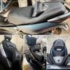Yamaha NMAX155 N-MAX155 2020-2024 Motorcycle Seat, Single BucketSemi-Bucket, Carbon Black, Custom Seat, Lowered, Stepped Seat, Factory Style, with
