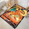Potdemiel Japanese Anime Pokemon Charizard Card Pattern Carpets Bedroom Mats Rug Bedroom Decor Carpet Crawl Mat Christmas Gift