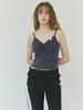 HHIPS Frill Belt Bootcut Elastic Pants (Black)