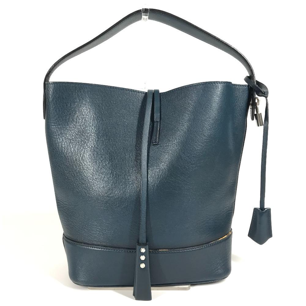 Louis Vuitton M94588 Z gankiem NN14GM Torba Cuir-Nuance Torba na ramię Skóra niebieska