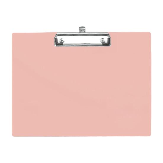 Office Clipboard A4 Letter Size Plastic Clipboard, Hard Board with Low Profile Stable Writing Surface Clip, Lightweight Solid Color for School