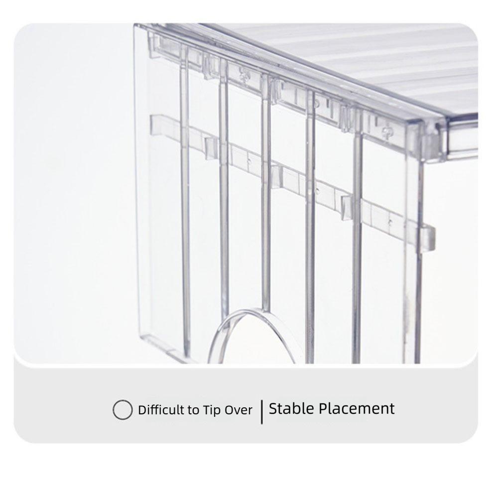 Detachable Fridge Layered Separator Stackable Refrigerator Storage Rack  Spice