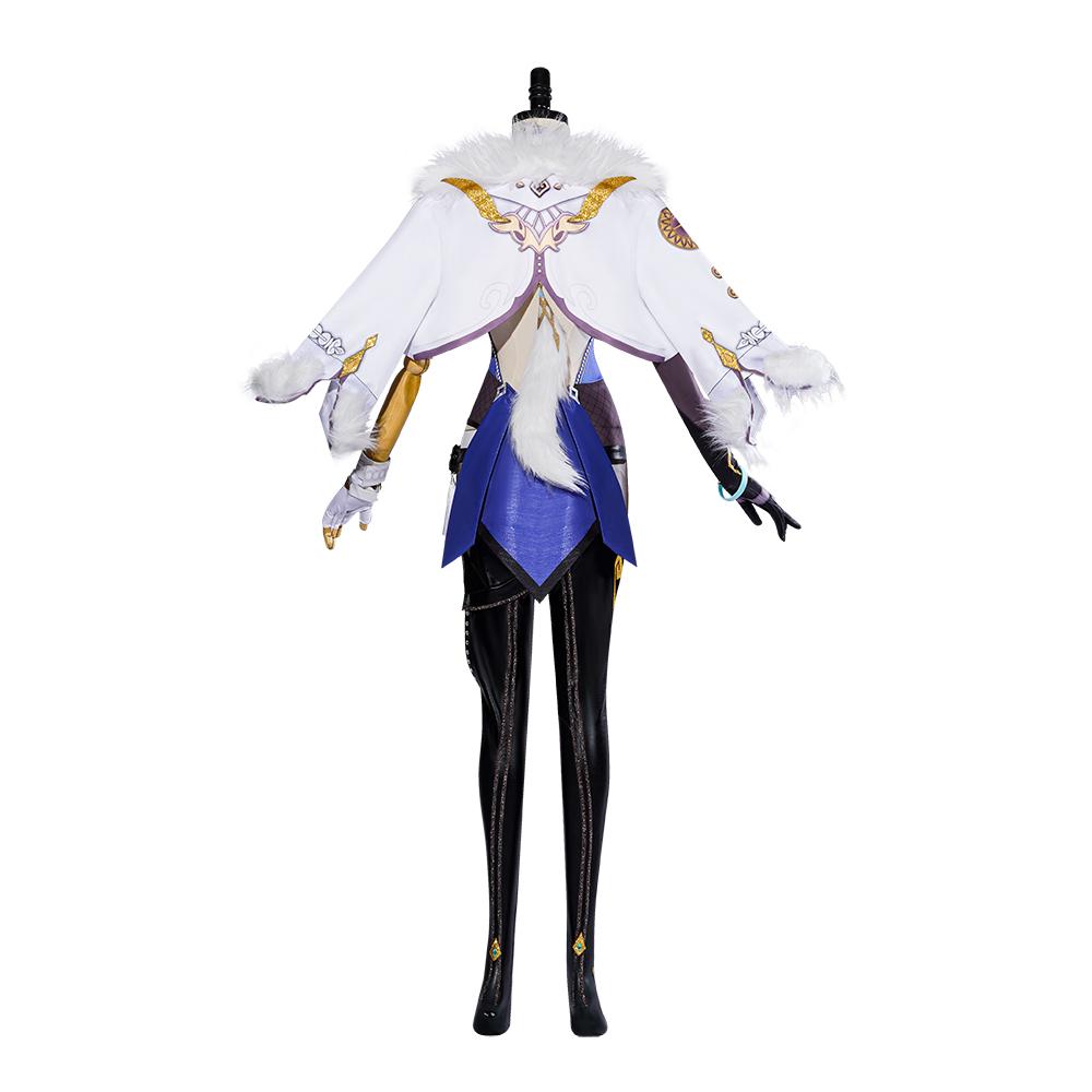 Yelan   Cosplay Costume Sexy Lovely Uniform Halloween Party Outfit Women Shoes