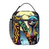 Christmas Horror Night Oxford Cloth Children's Lunch Bag Boy Girl Alphabet Cartoon Portable Insulation Handbag