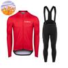 Winter Bicycle Set Bike Cycling Team 2025 Men Thermal Fleece Long Sleeve Sportswear Pro Traje De Maillot Ciclismo Hombre