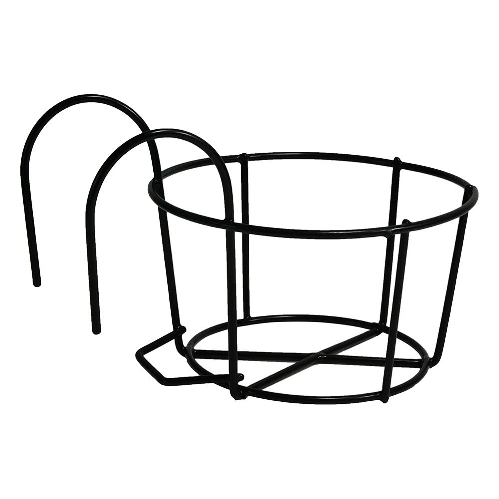 Hanging Flower Pot Basket Round Plants Rack Mini Flower Pot Rack Balcony