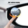 2Pcs 360 Degree Rotating Adjustable Car Blind Spot Rear View Mirror Wide Angle Mirror with Suction Cup Convex Round Mirror