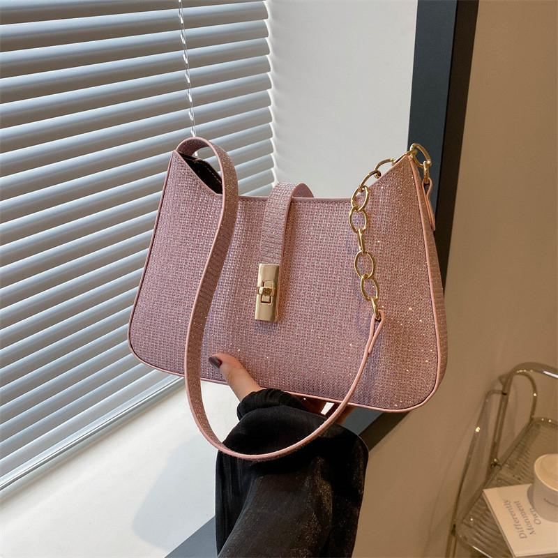 Modern Pu Shoulder Bag For Women Fashionable Solid Color Crossbody Bag Ideal For Daily Use