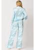 2024 New Women's European & American Print Pajama Suit