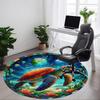 1pc Ocean, Turtle Chair Carpet for Office - Durable, Ideal for Chair Mats, Stylish & Functional Decorative Rug Yy260130039