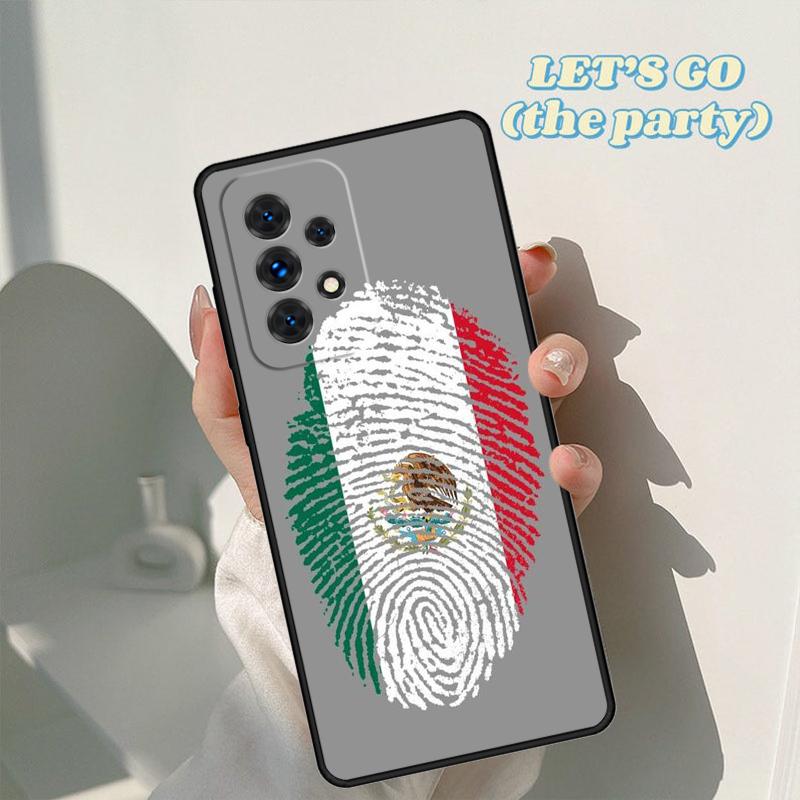 Mexico Flag Phone Case For Samsung Galaxy A42 A31 A40 A51 A71 A32 A80 A91 A52 A72 A73 A20e A21S A50 A70 A11 A12 Cover