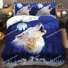 3D Animal Printed Duvet Cover Set Bedclothes Owl Pattern Bedding Set Quilt Cover With Pillowcases Queen King Size Bedroom Decor