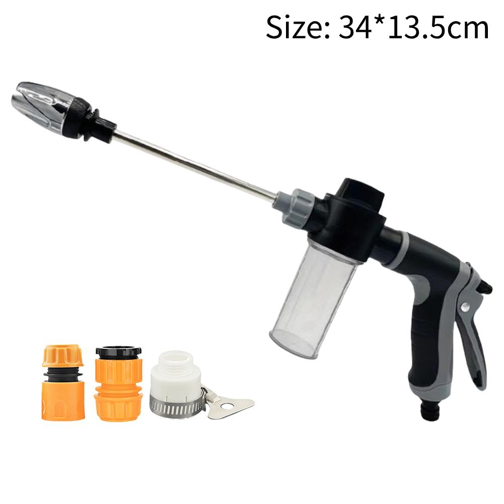 Idropulitrice Portatile ad Alta Pressione Giardino Turbowasher con Tubo Rotante a 360° per Prato e Giardino Idropulitrice a Pressione