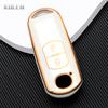 New Tpu Car Remote Key Case Cover Shell For Mazda 2 3 6 Atenza Axela Demio Cx-5 Cx5 Cx-3 Cx7 Cx-9 2 3 4 Buttons Protected Fob