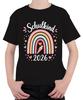 School Child 2026 Enrollment Rainbow School Bag Primary School Boho Kids T-Shirt