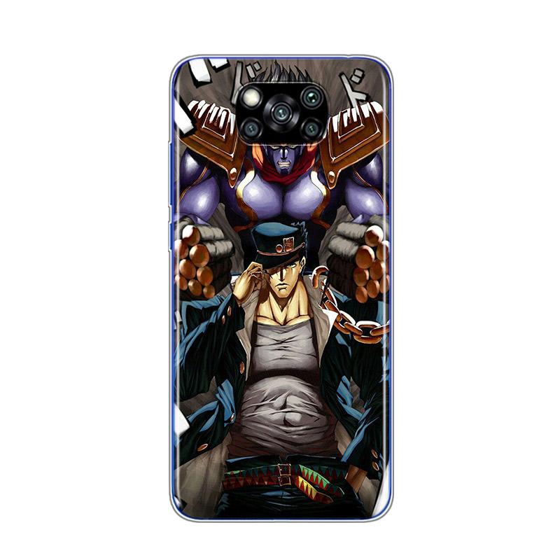 JoJo's Bizarre Adventure JoJo For Xiaomi Poco X3 NFC C3 F2 F1 M3 M2 X2 11 10T Note 10 8 Mi Play A2 5 Lite Pro Phone Case