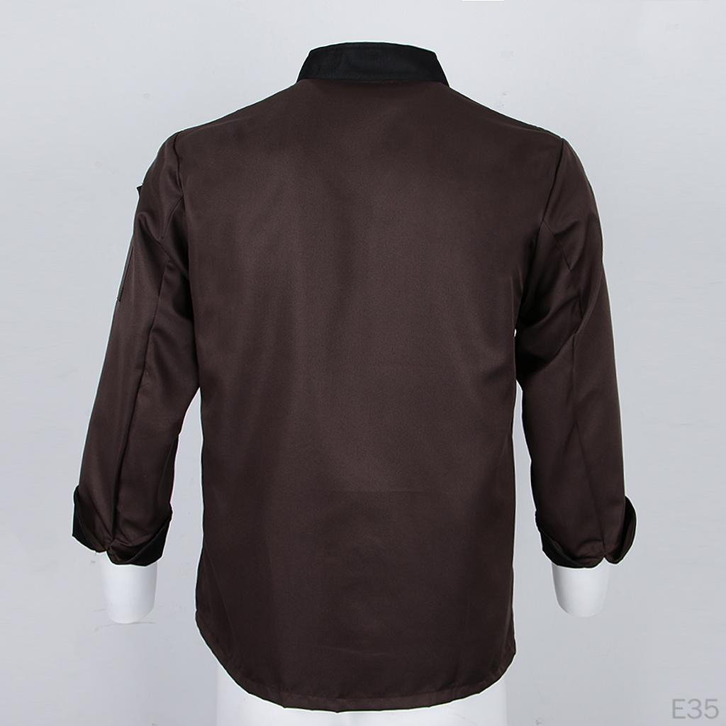 Chef Apparel Jacket Unisex Kitchen Work Restaurant Uniform