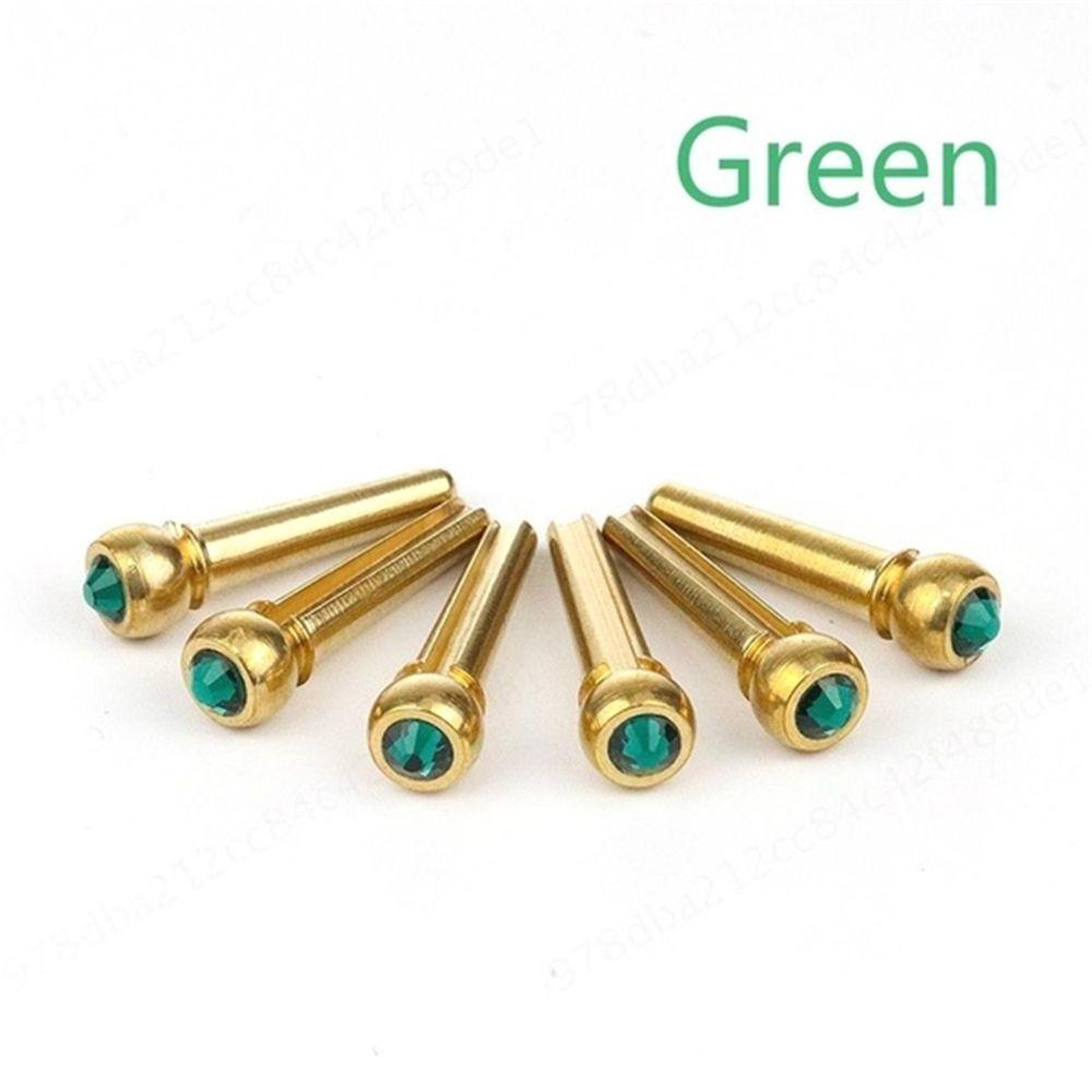 Metal Brass Stringed Instruments Guitar Strings String Nails Fixed Cone String Pins Bridge Pins