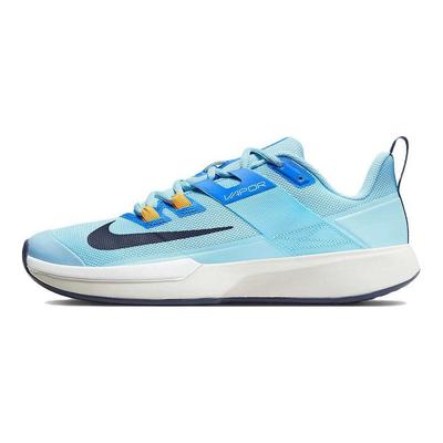 Court Vapor Lite Blue Chill Herren-Sneaker Phantom Weiß Midnight-Navy DC3432-400