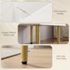 Storage Cabinet Cupboard 2 Doors Adjustable Shelf Sideboard White