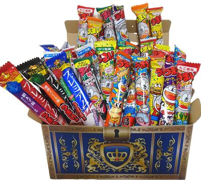 Umaibo Toplam 40 Çeşit Seti Premium Umaibo Dagashi Hediye Hediye Ödül Noel Pikichemo Hazine Kutusu (adaçayı)