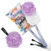 FABSKIN Luxury Bath Loofah Duo Pack - Loofah Sponge and Loofah Brush With Plastic Handle | Loofah for Bathing for Women & Men | Bath Brush Body Back
