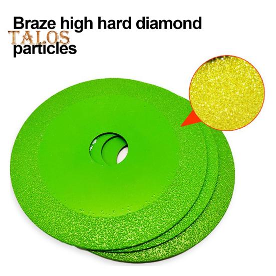 Tarcza do cięcia szkła do szlifierki kątowej 1 mm Ostrze bez wiórów Szybkie precyzyjne cięcia Mniej hałasu Płaska tarcza szlifierska do szkła Jade Rock Plate Ceramika Szlifowanie