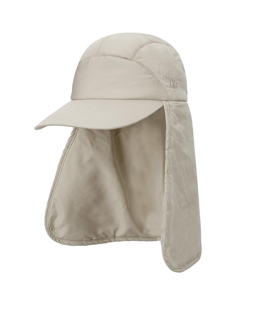 Bajal Va Square Windbreaker Cap Beige