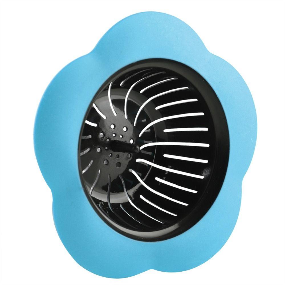 4 Pack Flower Shaped Sink Drain Strainer 4.33 Inch Diameter Basin Sink Strainer Home Kitchen