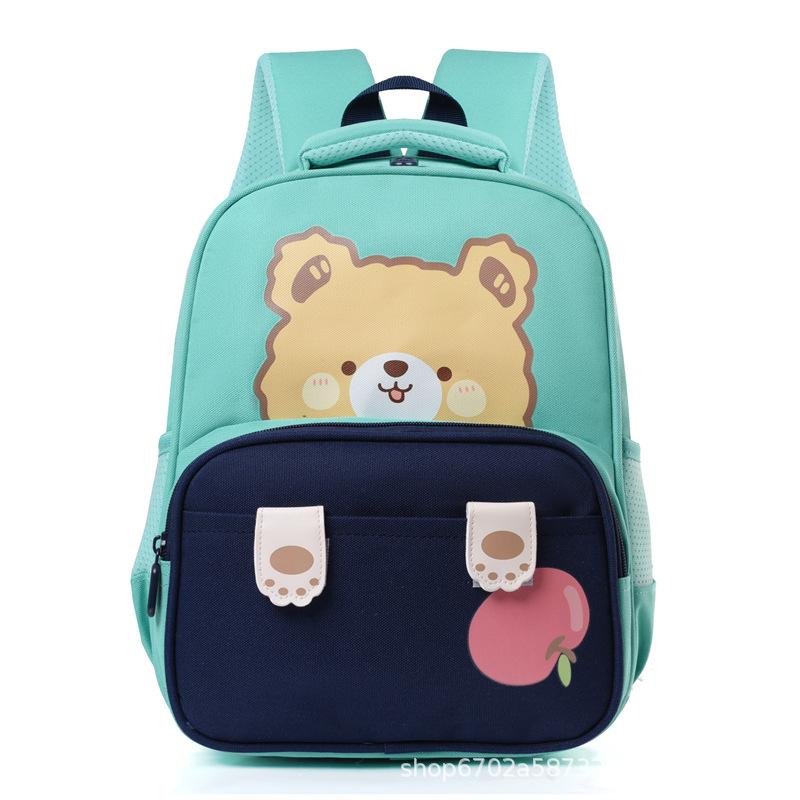 Elementary School Bag Fashionable Children's Backpack Boys and Girls New Cartoon Cute Oxford Cloth Backpack Strong and Durable