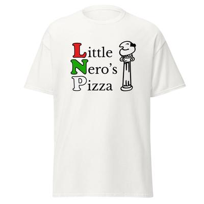 Little Nero's Pizza - Vtipné tričko s parodií na citát z filmu Sám doma, Unisex