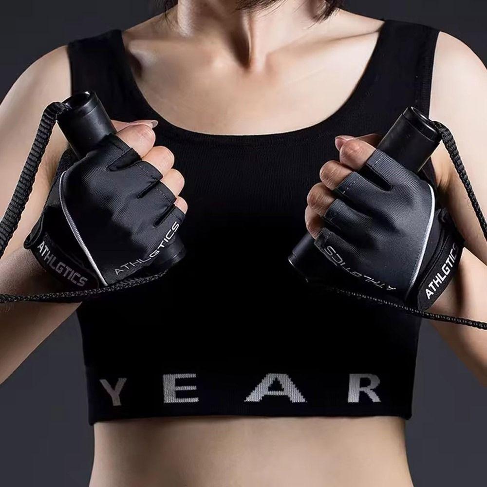 Breathable Weight Lifting Fingerless Gloves Anti Slip Workout Gym Gloves  for Men Women