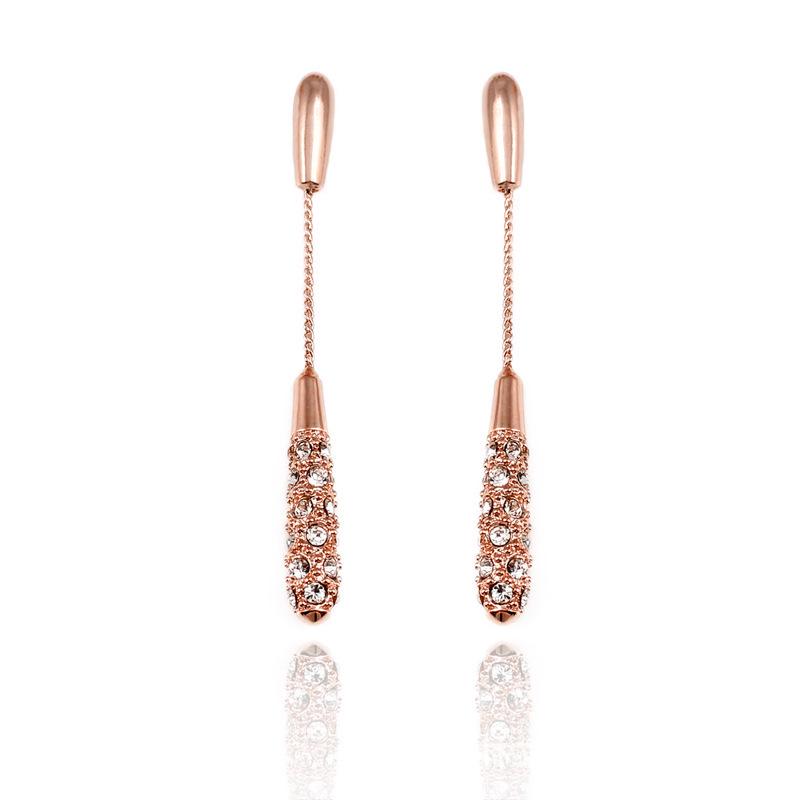 925 Silver Needle Non-Piercing Ear Clips for Women – Long Dangle, Painless, Simple Mori and Cold Style Stud Earrings