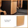 For Denza D9 2024-2025 Central Control Panel Leather-covered Central Armrest Gear Protection Sticker Car Supplies Daquan Tools