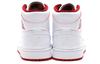 Jordan 1 Retro Mid White Gym Red Black 554724-103