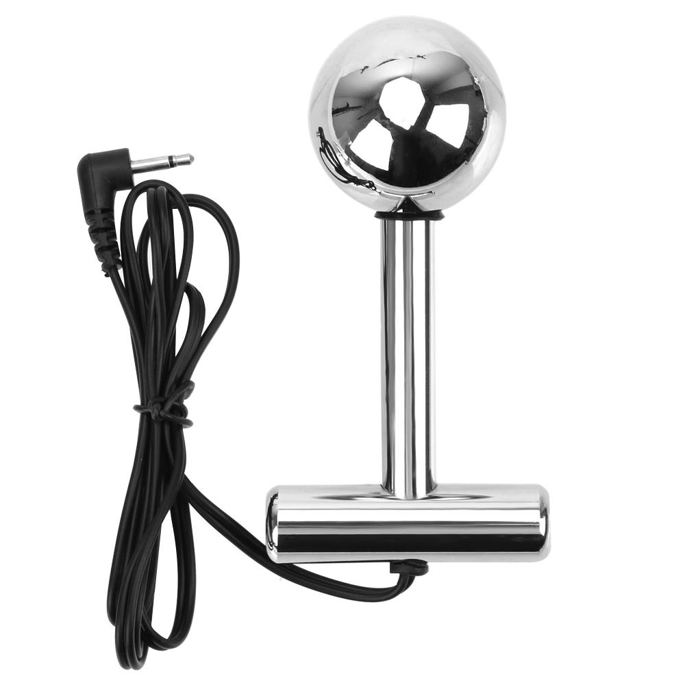 Sex Toy for Women Electrical Stimulation Prostate Massage Vaginal Tight Electro Shock G Spot Metal Anal Beads Butt Plug