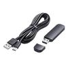 Sanwa Supply Wireless USB A Webcam, Wide-Angle Type, Connector, CMS-V69BK
