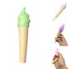 Creative Kawaii Ice  Pen Cap Sticky Slow Rising Pencil Holder Soft Toy