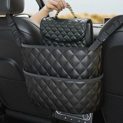 Yousheng Autositz-Organizer Universelle Hängende Aufbewahrungstasche für Dokumente Wasserflaschen Spielzeug Mehrere Taschen Reise-Ordnungstasche Passt in die meisten Fahrzeuge