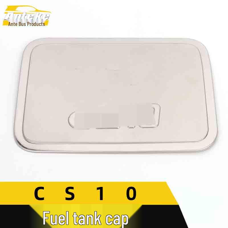 Cheetah CS10 Stainless Steel Fuel Tank Cap Scratch-Resistant Decorative Sticker