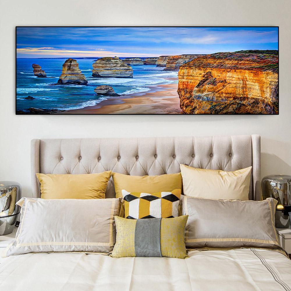 Landscape The Twelve Apostles Great Ocean Road Canvas Painting Beach Sea Posters and Prints Wall Pictures Home Decor No Frame